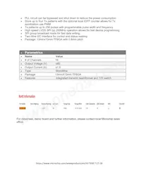 HV7358-V/AFA Datasheet Page 3