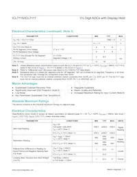 ICL7117C/D Datasheet Page 3