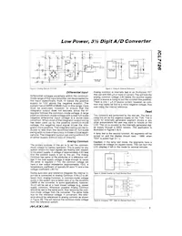 ICL7126C/D Datasheet Page 5