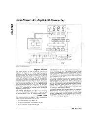 ICL7126C/D Datasheet Page 6
