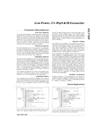 ICL7126C/D Datasheet Pagina 7