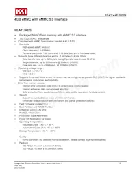 IS21ES04G-JCLI-TR Datasheet Page 2