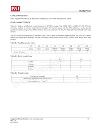 IS25LP128-JGLE-TR Datasheet Page 18