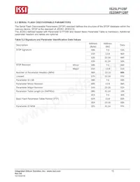 IS25LP128F-JLLE Datasheet Page 15