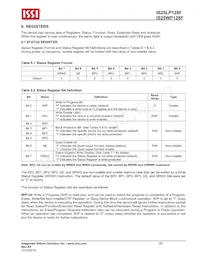 IS25LP128F-JLLE Datasheet Page 20