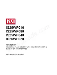 IS25WP016-JMLE Datasheet Cover