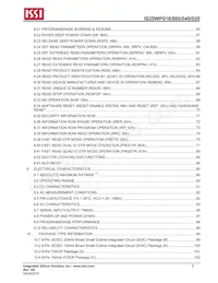 IS25WP016-JMLE Datasheet Pagina 5