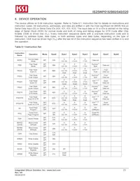 IS25WP016-JMLE Datasheet Page 23