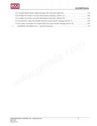 IS25WP064A-RMLE-TR Datasheet Page 6