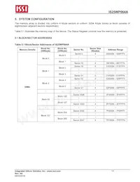 IS25WP064A-RMLE-TR 데이터 시트 페이지 14