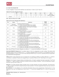 IS25WP064A-RMLE-TR 데이터 시트 페이지 18