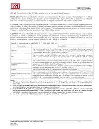 IS25WP064A-RMLE-TR Datasheet Pagina 22