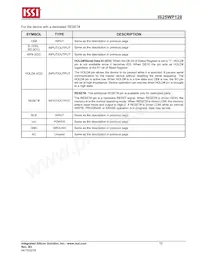 IS25WP128-RHLE-TR Datasheet Page 10