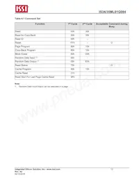 IS34ML01G084-TLI-TR Datasheet Page 12