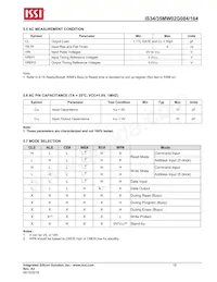 IS34MW02G084-TLI-TR數據表 頁面 18