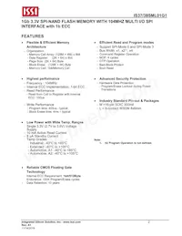 IS37SML01G1-LLI Datasheet Page 2