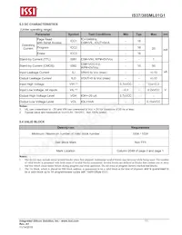 IS37SML01G1-LLI Datasheet Page 11