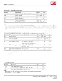 IS41LV16100D-50KLI-TR Datasheet Page 6