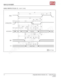 IS41LV16100D-50KLI-TR Datasheet Page 12