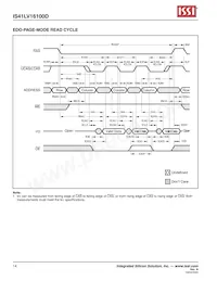 IS41LV16100D-50KLI-TR Datasheet Page 14