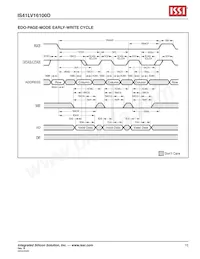 IS41LV16100D-50KLI-TR Datasheet Page 15