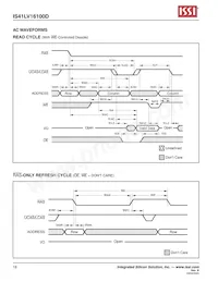 IS41LV16100D-50KLI-TR Datasheet Page 18