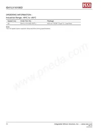 IS41LV16100D-50KLI-TR Datasheet Page 20