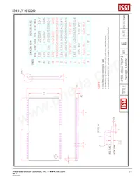 IS41LV16100D-50KLI-TR Datasheet Page 21