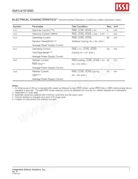 IS41LV16105D-50KLI-TR Datasheet Page 7