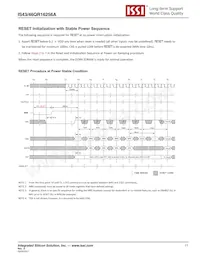 IS43QR16256A-093PBL Datasheet Page 11