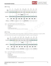 IS43QR16256A-093PBL Datasheet Page 13