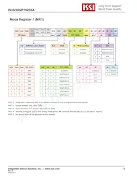 IS43QR16256A-093PBL Datasheet Page 18