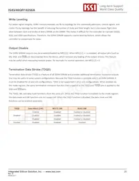 IS43QR16256A-093PBL Datenblatt Seite 20