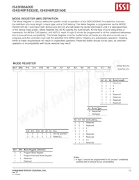 IS43R16320E-6BI Datasheet Page 15