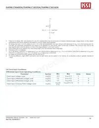 IS49NLS96400A-25WBL Datasheet Page 12