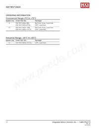 IS61WV12824-8BL Datasheet Page 12