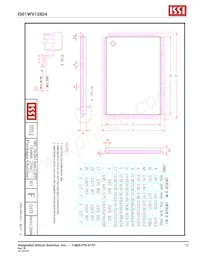 IS61WV12824-8BL Datasheet Page 13