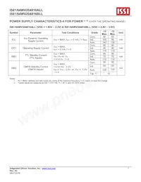 IS61WV204816ALL-10TLI Datasheet Page 7