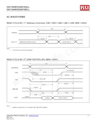 IS61WV204816ALL-10TLI Datasheet Page 9