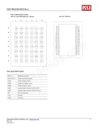 IS61WV25616EDALL-20BLI Datasheet Page 2