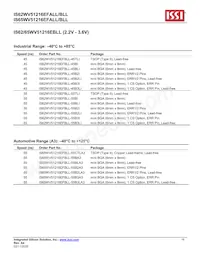 IS62WV51216EFBLL-45BLI Datasheet Page 18