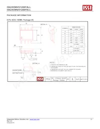 IS62WVS1288FBLL-20NLI Datasheet Page 23