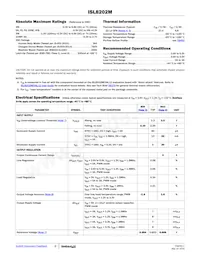 ISL8202MIRZ-T Datasheet Page 6