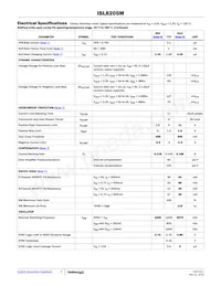 ISL8205MIRZ-T Datasheet Page 7