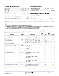 ISL8206MIRZ-T Datasheet Page 5