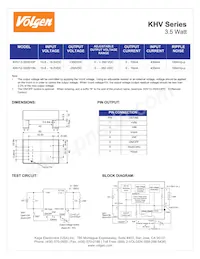 KHV12-350S10P Datasheet Page 2