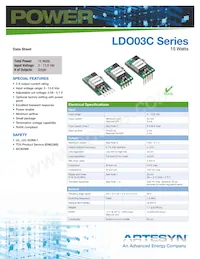 LDO03C-005W05-VJ Datasheet Copertura