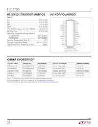 LTC3706IGN Datasheet Page 2