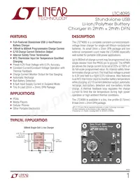 LTC4095EDC Datenblatt Cover