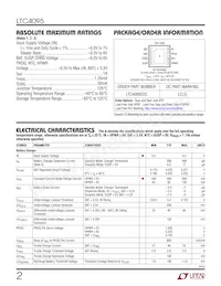 LTC4095EDC Datasheet Pagina 2